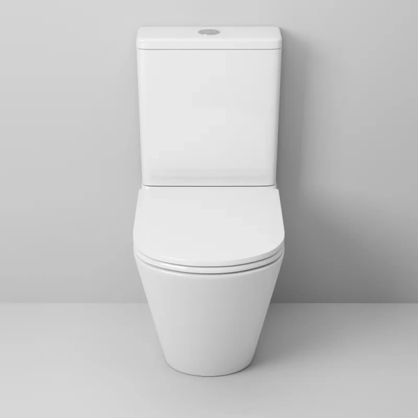 Унитаз компакт Grossman GR-4449 безободковый (детальная фотография), с бачком