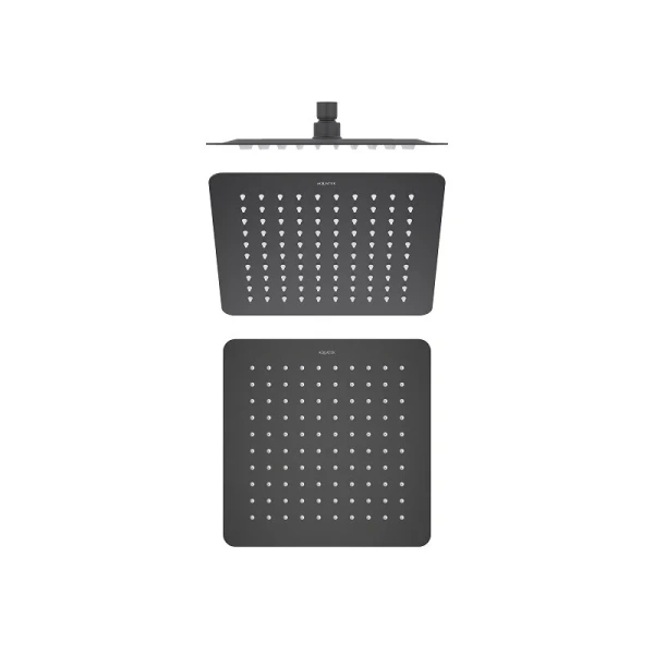 Верхний душ Акватек черный AQ2072MB (детальная фотография)