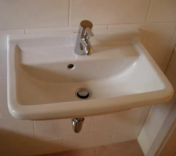 Раковина Duravit Starck 3 0300550000 (детальная фотография), подвесные, на полупьедестал, на пьедестал, пристенные