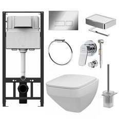 Унитаз с инсталляцией Am.Pm Inspire 2.0 с гигиеническим душем