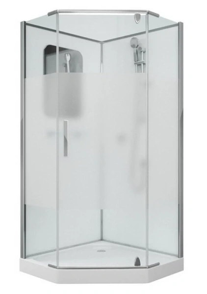 Душевая кабина Grossman Classic 100x100 см без крыши GR170D (детальная фотография)