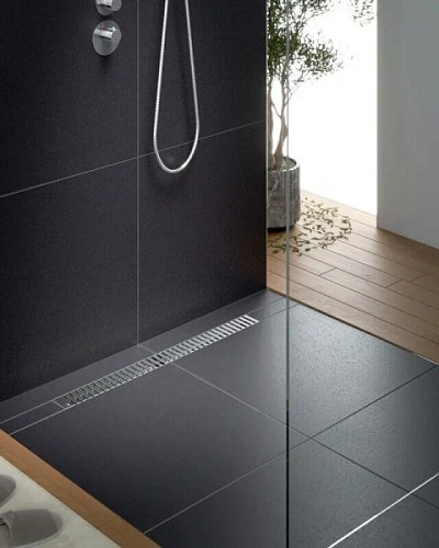 Душевой лоток Timo Drain Systems 90 см сатин - фото 1