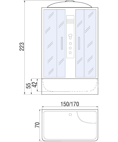 Схема (детальная фотография), тонированные
