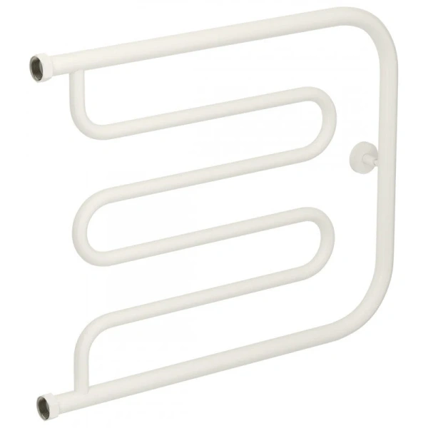 Полотенцесушитель водяной Сунержа Лира+ 65х50 см белый матовый 30-4011-5065 (детальная фотография)