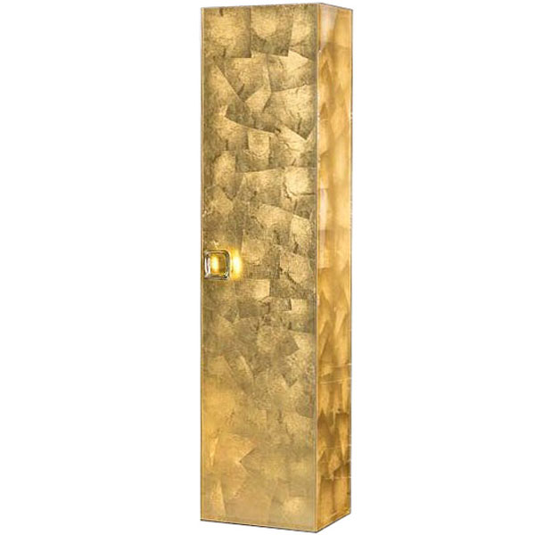 Шкаф-пенал подвесной Boheme Lucido 35 см поталь 772-Foil (детальная фотография)