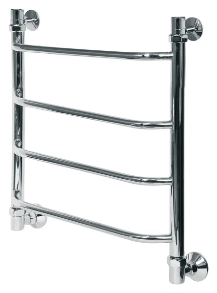 Полотенцесушитель водяной Ника Trapezium 50x40 см хром ЛТ 50/40 (детальная фотография), современные, hi-tech