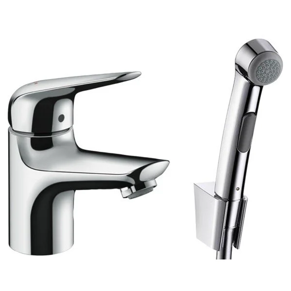Смеситель с гигиеническим душем Hansgrohe Novus хром 71144000 (детальная фотография)