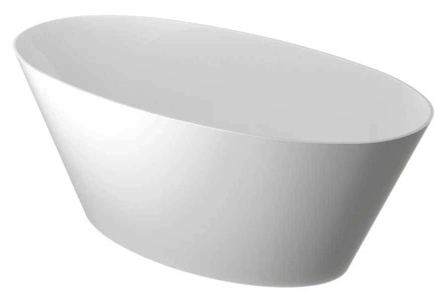 Ванна из искусственного камня Belux Дубай ВД - 1600, 4810924280480, 160 x 80 см, белый (детальная фотография)