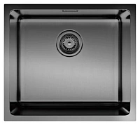 Мойка для кухни Omoikiri Tadzava 49-U/I-GM 49 см вороненая сталь