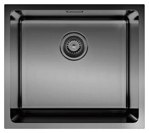 Мойка для кухни Omoikiri Tadzava 49-U/I-GM 49 см вороненая сталь - фото 2