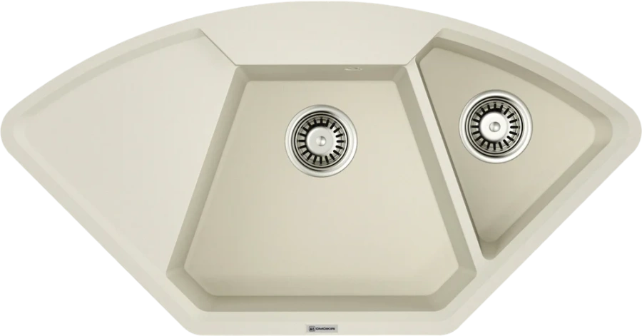 Мойка для кухни Omoikiri Yonaka 98-C-PA 98 см пастила 4993712 (детальная фотография)