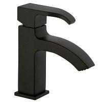 Смеситель для раковины черный матовый Emmevi Niagara