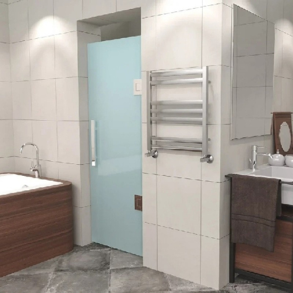 Полотенцесушитель водяной Lemark Ursus 50х60 см хром LM72607 (детальная фотография), хром