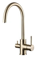 Смеситель для кухни Paulmark Essen бронза