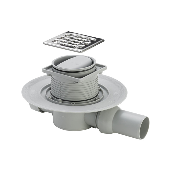 Трап напольный, насадка нержавеющая сталь, Viega Advantix 583248 (детальная фотография)
