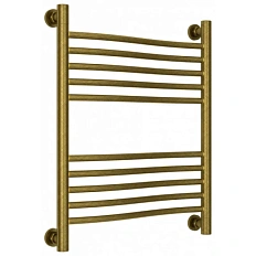 Полотенцесушитель водяной Сунержа Флюид+ 50х60 см состаренная бронза