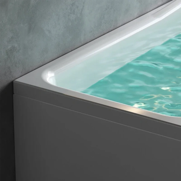 Ванна акриловая Am.Pm Like W80A-170-070W-A 170х70 см прямоугольная (детальная фотография), приставные