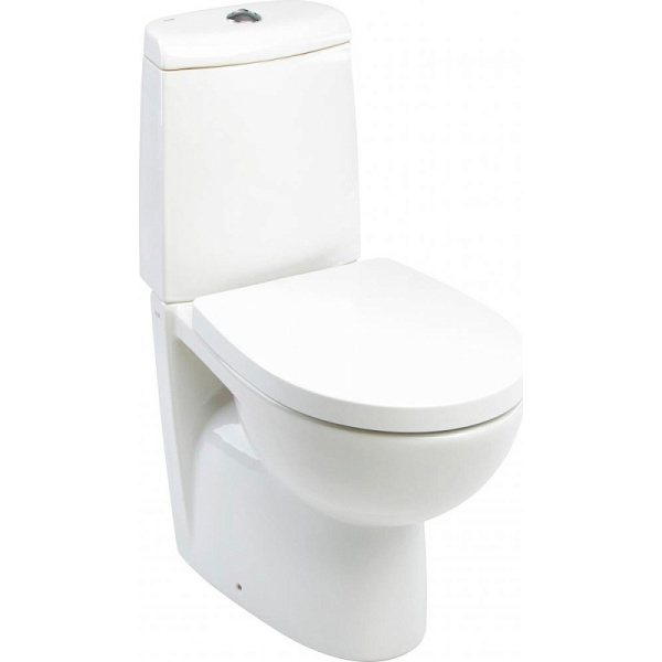 Унитаз компакт Roca Victoria Nord горизонтальный выпуск (детальная фотография)