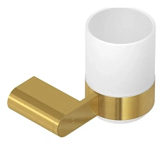 Стакан для ванной Cezares Stylus брашированное золото