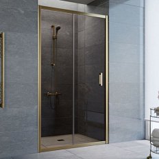 Душевая дверь профиль бронза стекло бронза Vegas-glass