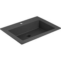 Раковина мебельная Vincea 60 см черная