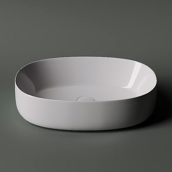 Раковина Ceramica Nova Element 54 см накладная CN5023 (детальная фотография), накладные (на столешницу)