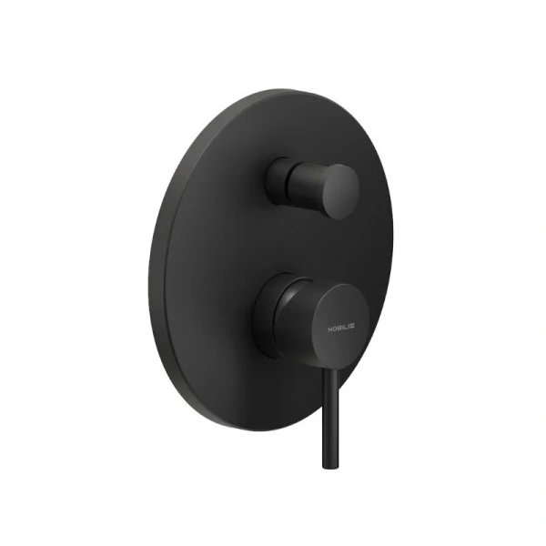 Смеситель для душа Nobili Live черный матовый LV00100/EBM (детальная фотография)