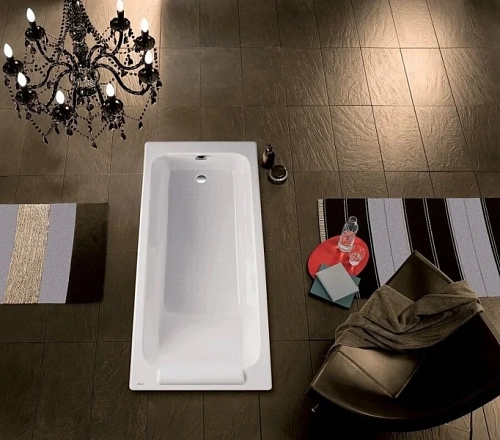 Ванна чугунная Jacob Delafon Parallel 150х70 см без отверстий для ручек - фото 1