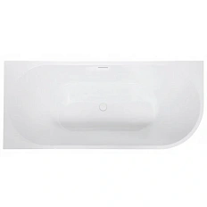 Акриловая ванна Abber 170х75 см левосторонняя