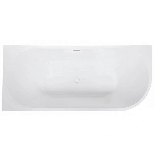 Акриловая ванна Abber 170х75 см левосторонняя - фото 1