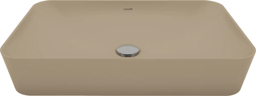 Раковина Creavit Ultra 60 см капучино UL060-00CM00E-0000 (детальная фотография)