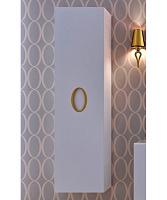 Пенал La Beaute Gard/Kantal/Savoie, белый. Фурнитура ЗОЛОТО