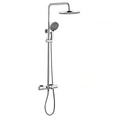 Душевая стойка Abber Thermostat хром