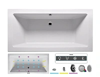 Ванна гидромассажная Riho Lugo 170 x 75 см, JOY