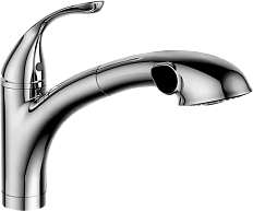 Смеситель для кухни, хром Lemark Intense LM5650C