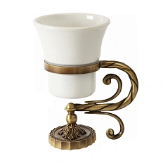 Стакан для ванной Migliore Edera бронза