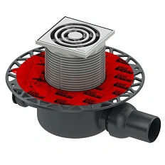 Душевой трап Tece TECEdrainpoint S 10 см хром матовый