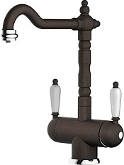 Смеситель для кухни Omoikiri Amagasaki-DC темный шоколад