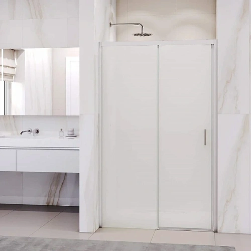 Душевая дверь в нишу RGW Passage PA-017 160 см профиль хром, стекло матовое - фото 3