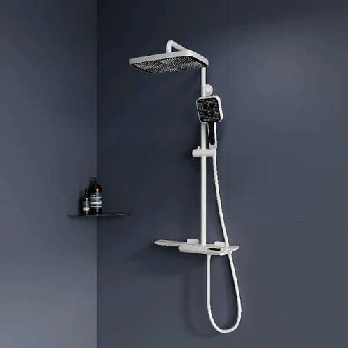 Душевая стойка RGW Shower Panels белая - фото 2