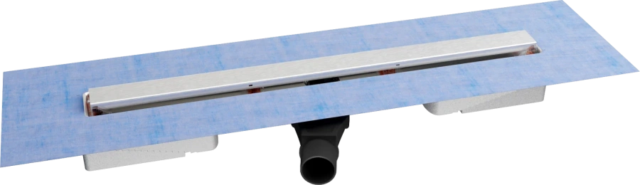 Душевой лоток BERGES C1 Norma 40 см хром матовый 090135 (детальная фотография)