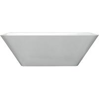 Ванна из искусственного камня Abber Stein 180x85 см белая матовая