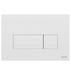 Клавиша смыва Root Square белая глянцевая