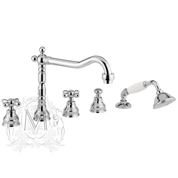 Смеситель для ванны Migliore Princeton Plus хром ML.PRP-8080.CR (детальная фотография)