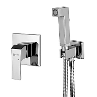 Смеситель встраиваемый с гигиеническим душем Lemark Unit LM4519C