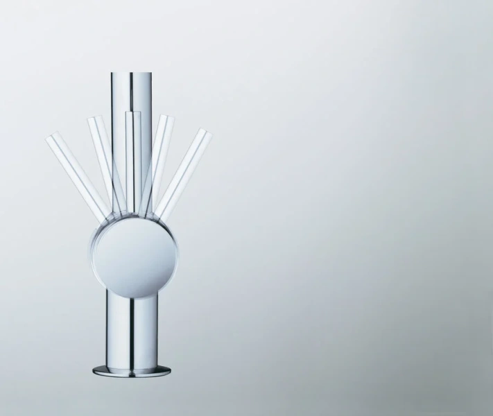 Смеситель для кухни, суперсталь, Grohe Concetto 32661DC1 (детальная фотография), на мойку, на столешницу