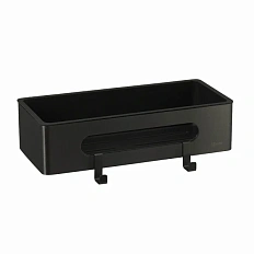 Полочка для ванной Lemark Shelf Line черная