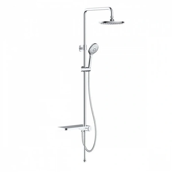 Душевая стойка IDDIS Ray нержавеющая сталь (детальная фотография)