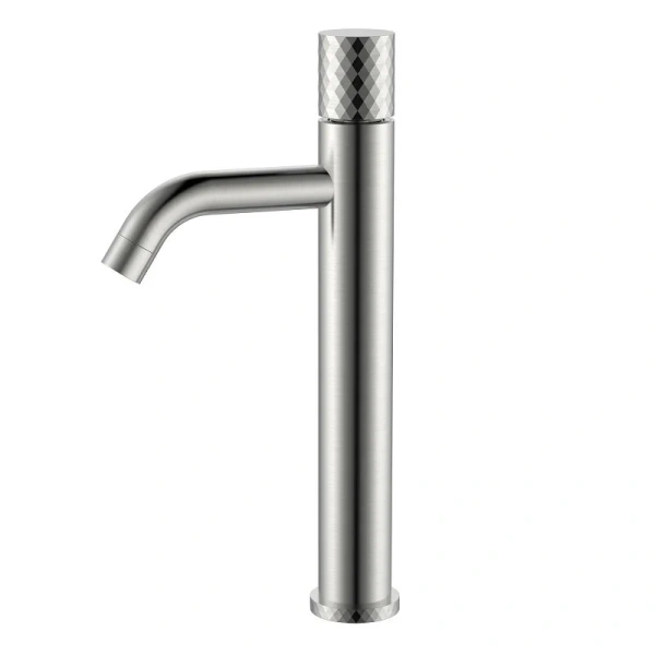 Смеситель для раковины Boheme Stick никель брашированный 122-NB (детальная фотография)