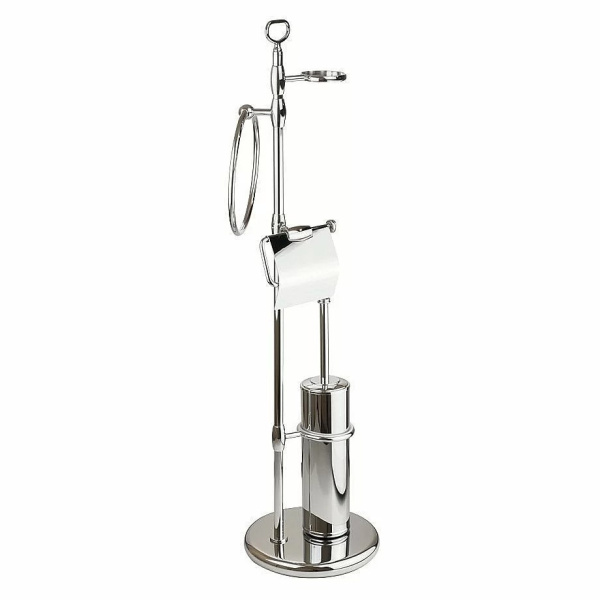 Стойка для ванной Migliore Mirella хром/золото 29856 (детальная фотография)